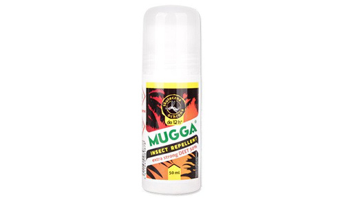 Mugga - STRONG Mücken- und Zeckenschutzmittel - 50% DEET - Roll-On - 50 ml - 8987 - Insektenschutz