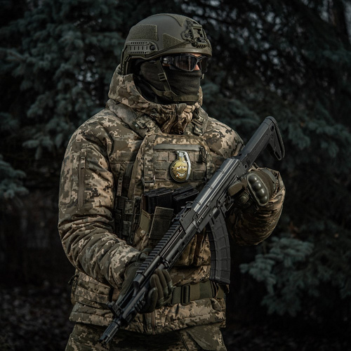 M-Tac - Aufnäher Lächelnde Granate M67 v2 - PVC 3D - Grün - 51139200