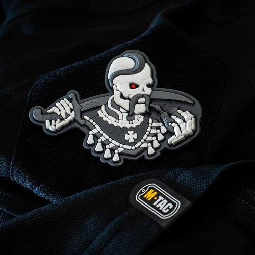 M-Tac - Never Die Again 3D Patch - Grau/Weiß - 51160113