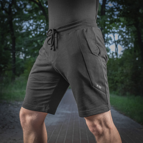 M-Tac - Casual Fit Baumwollshorts - Dunkeloliv - 20077048