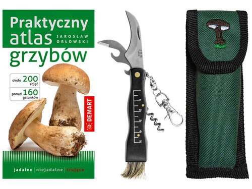 Joker - Multifunktions-Pilzmesser - Schwarz - JKR90