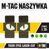 M-Tac - Tiger Eyes Laser Cut Reflektierende Flecken - Paar - Ranger Green - 51140023