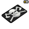 M-Tac - 3D-Emblem - Bearded Skull - Schwarz / Weiß - 51113236