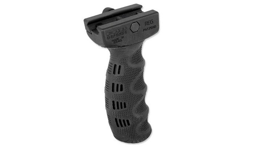 FAB Defense - REG Gummierter Ergonomischer Foregrip - Schwarz