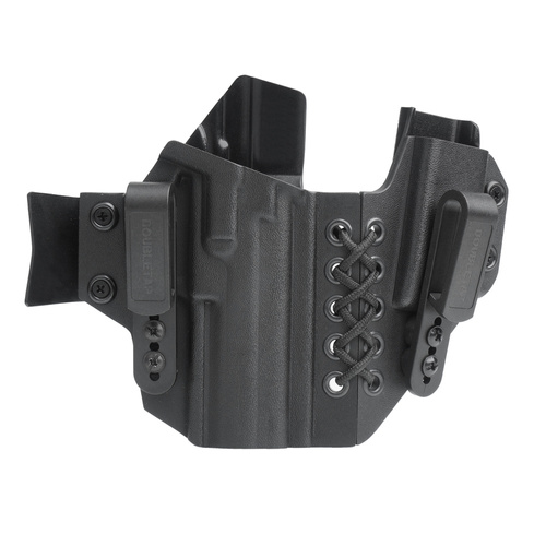 DOUBLETAP GEAR - Appendix Elastic IWB Kydex Holster für HK P30, SFP und Magazin - Schwarz