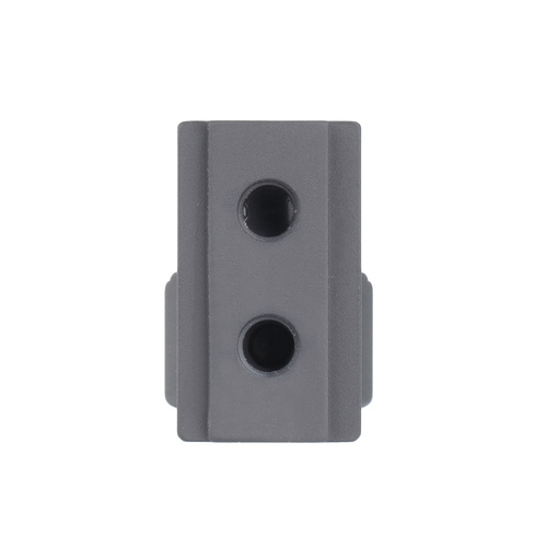 Unity Tactical - Feste Kornblende Fusion Backup Iron Sight - Schwarz - FUS-S2B