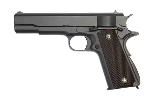 WE - Replika ASG Pistole C1911A1 - Grünes Gas - Schwarz - WET-02-000528