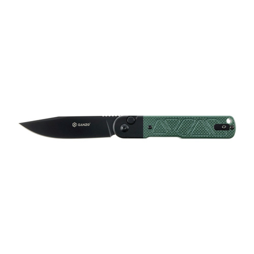 Ganzo - Klappmesser EDC G767-PT-GB - 9CR14 - Schwarz / Grün - G767PT-GB