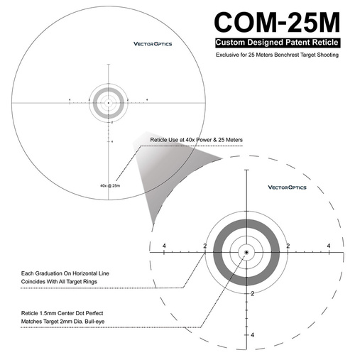 Vector Optics - Zielfernrohr Sentinel-X 10-40x50 - SCOL-34