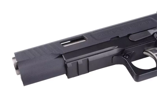 WE - Gaspistole Replica Hi-Capa 5.1 Force "T.REX" - Schwarz - WET-02-010304
