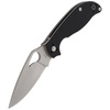 Spyderco - Byrd Raven™ 2 G-10 Schwarz Plain Klappmesser - BY08GP2