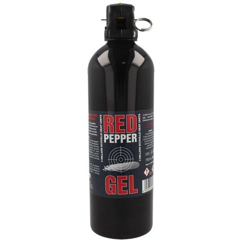 Red Pepper - Pfefferspray Graphite - Gel - HJF - 750ml - Schwarz - 11700-H-BLK