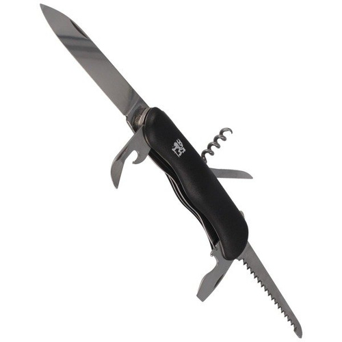Mikov - Multifunktionstaschenmesser Praktik 110 mm - 6 Werkzeuge - Schwarz - 115-NH-6/AK BLK