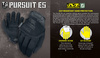 Mechanix - Pursuit E5 Covert Cut Resistant Handschuhe - Schwarz - TSCR-55