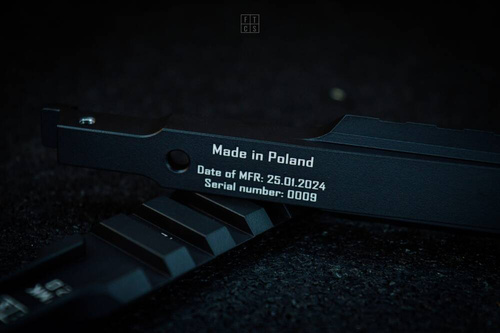 FTCS - Zielfernrohrhalterung für Optik AK PMK 2.0 Picatinny - Schwarz H-146 - Nr. 18