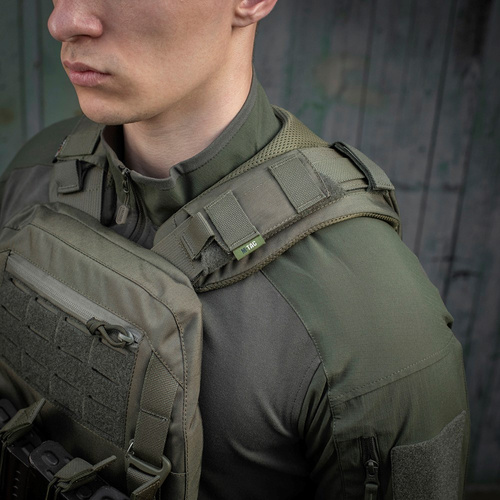 M-Tac - Schulterpolster für Cuirass QRS Weste - Cordura - Ranger Green - 10179023