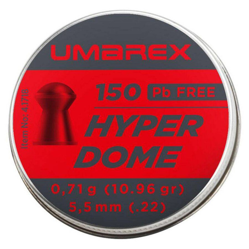 Umarex - Diabolo Hyperdome shot - Kaliber 5.5mm - 150 Stück - Bleifrei - 4.1718