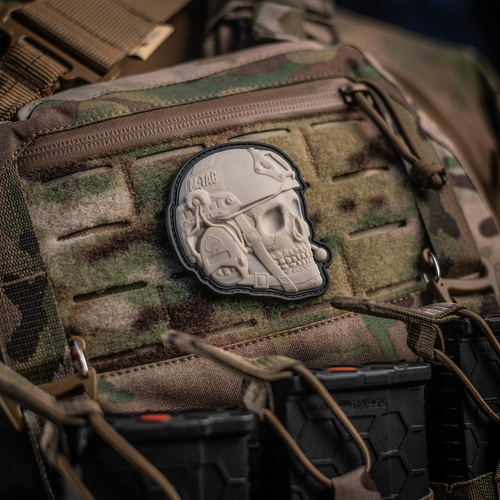 M-Tac – Operator-Patch – 3D-PVC – Weiß – 51338036