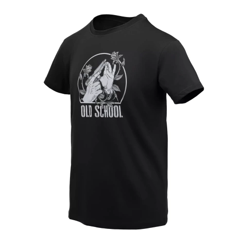 Helikon - T-shirt Old School - Schwarz - TS-OLS-CO-21