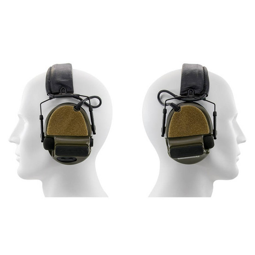 Earmor - Klettverschlüsse für Peltor Comtac - Coyote - S14