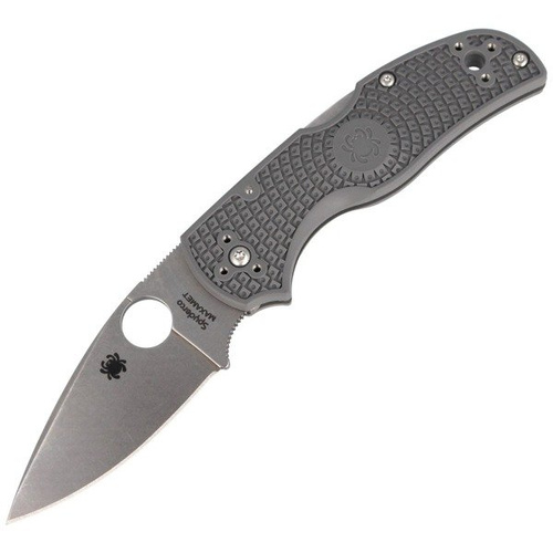 Spyderco - Native® FRN Grau Maxamet-Messer - C41PGY5