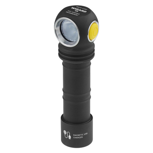 Armytek - Wizard C2 wiederaufladbare Taschenlampe - 1200 Lm - 3200 mAh - F08901C