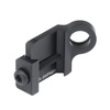 UTG - Offset-Picatinny-Halterung mit QD-Buchse für Gewehrriemen - 45° - Schwartz - TL-SWPM01