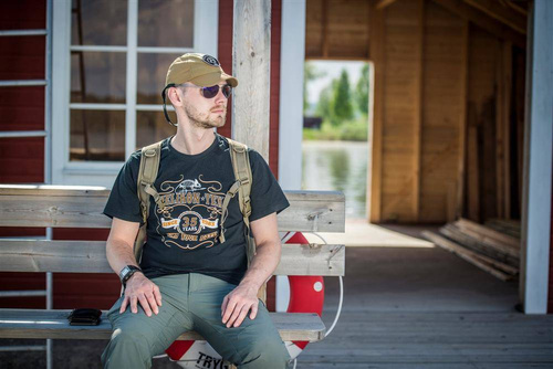 Helikon - Klappbare Outdoor-Kappe - Shadow Grey - CZ-FOC-NL-35