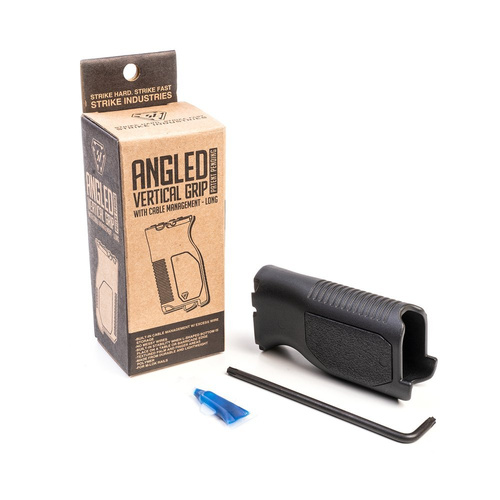 Strike Industries - M-LOK® Angled Vertical Grip - Lang - Schwarz - SI-AR-CMAG-L