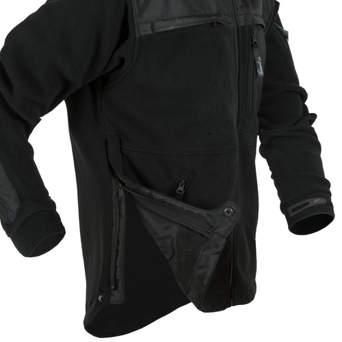Helikon - Defender Duty Fleece Jacke - Schwarz - BL-DEH-HF-01