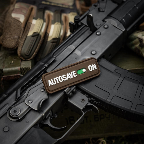 M-Tac - Moral Patch Autosave PVC - 3D - Coyote - 51116705