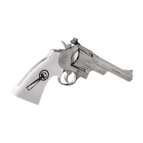 Umarex - Luftgewehr Revolver CO2 Smith&Wesson 629 Trust Me- 4,5 mm - Silber/Weiß - 5.8175