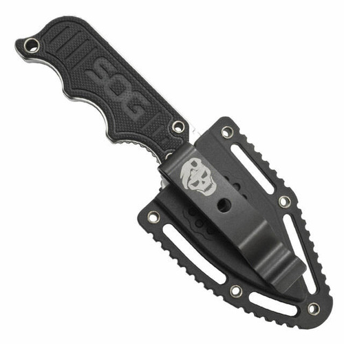 SOG - Survivalmesser EDC Instinct Mini - Full Tang - Schwartz - NB1002-CP