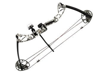 Poe Lang - Flaschenzugbogen Rex - 15-55 lb - 28" - Skull Camo - CO-029M
