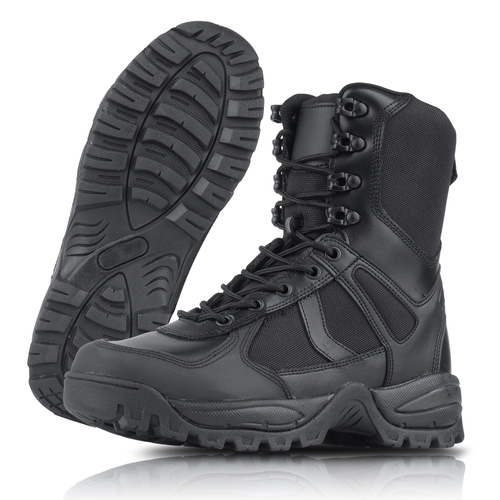 Mil-Tec - Patrol One Zip Tactical Boots - Schwarz - 12822302 - Buty wojskowe