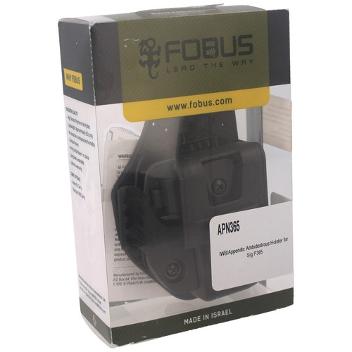 Fobus - Doppelseitige IWB/OWB Holster - Sig P365 - Schwarz - APN365