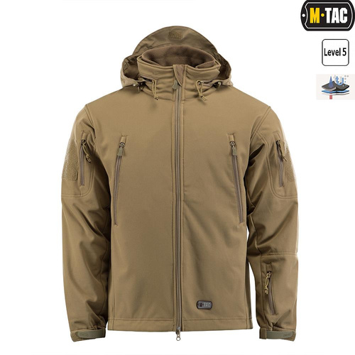 M-Tac - Gefütterte Soft Shell Jacke - Coyote - 20501003