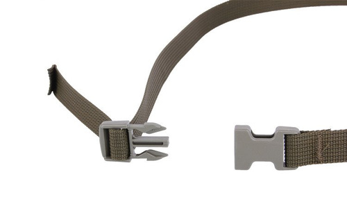 WISPORT - Riemen mit Schnalle - 120 cm - 25 mm - Olivgrün