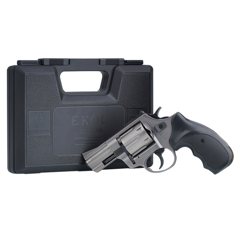 Ekol - BAS Voltran EKOL Viper 2,5'' Alarmrevolver - 6 mm long / .22 Long Blanc - Fume