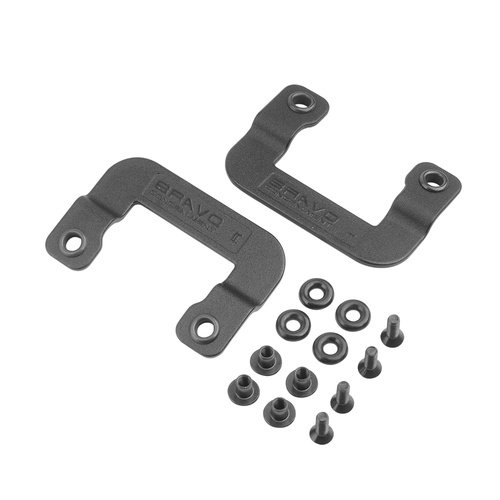 Bravo Concealment - Gürtelschlaufen für BCA 3.0 Pancake OWB Holster - Schwarz - BC70-1005