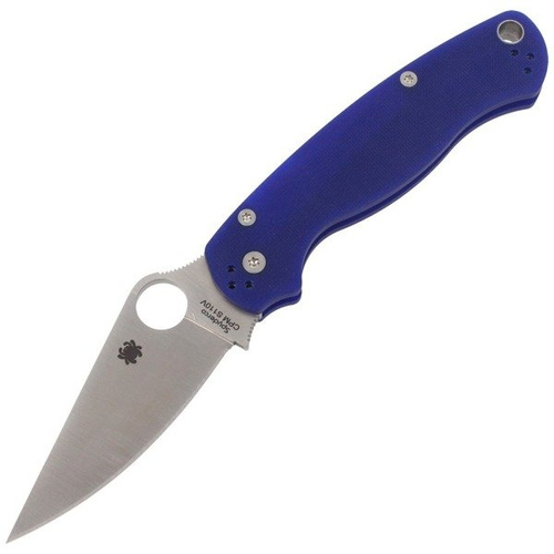 Spyderco - Para Military™ 2 G-10 Dunkelblau CPM S110V Klappmesser - C81GPDBL2 - Klappmesser