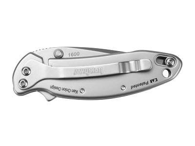 Kershaw - Chive 1600 Taktisches Messer - 420HC - Silber - 1600