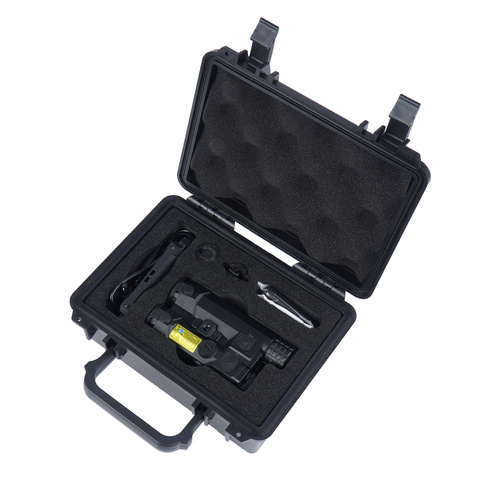 Holosun - Laserzielanzeiger Iris-4 mit Taschenlampe - Aluminium - Grün - IR - Schwarz - IRIS-GR4