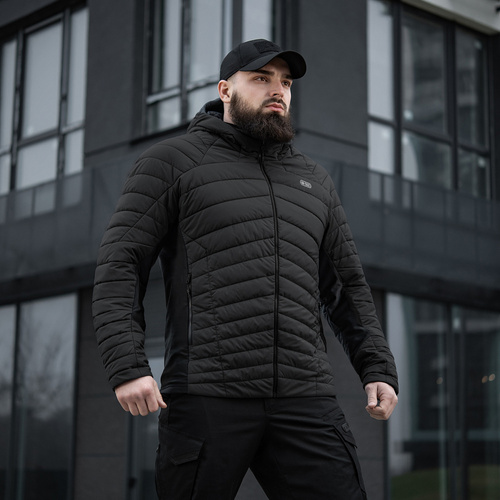 M-Tac - Pufferjacke Jarl - Nylon - Primaloft - Schwarz - 20544002
