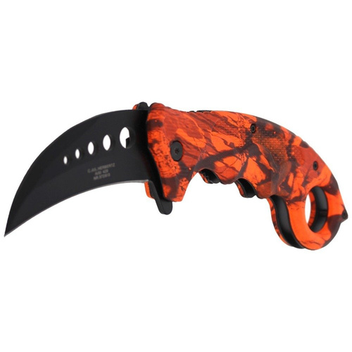 Herbertz Solingen - Messer Karambit Red Camo 73mm - 572513