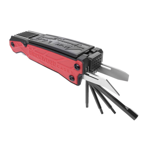 Birchwood - Multi-Tool für AR-15 - 17 in 1 - Rot - BC-ARMT