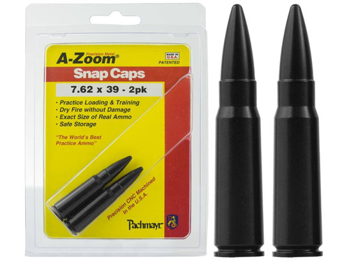 Lyman – A-Zoom Metall-Schnappkappe – 7,62 x 39 – 2 Stück – Schwarz – 12234