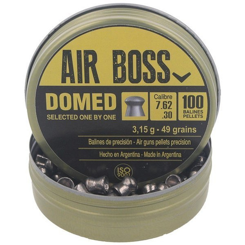 Apolo - Air Boss Domed Luftgewehrkugeln - .30 / 7,62 mm - 100 Stück - E30201