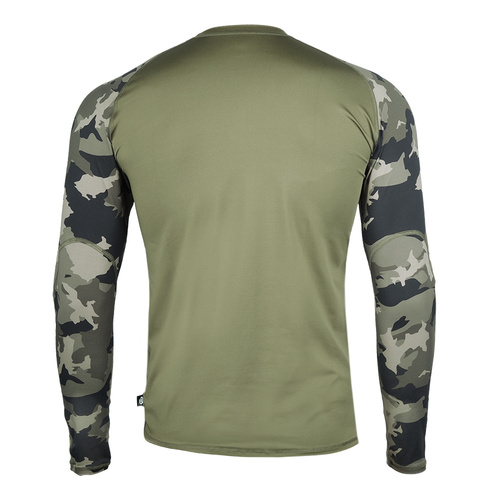 Rough Radical - Furious Army LS Thermohemd - Langarm - Khaki / Moro