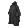 Helikon - Poncho Lightweight - Polyester Ripstop - Schwarz - PO-LHW-PO-01